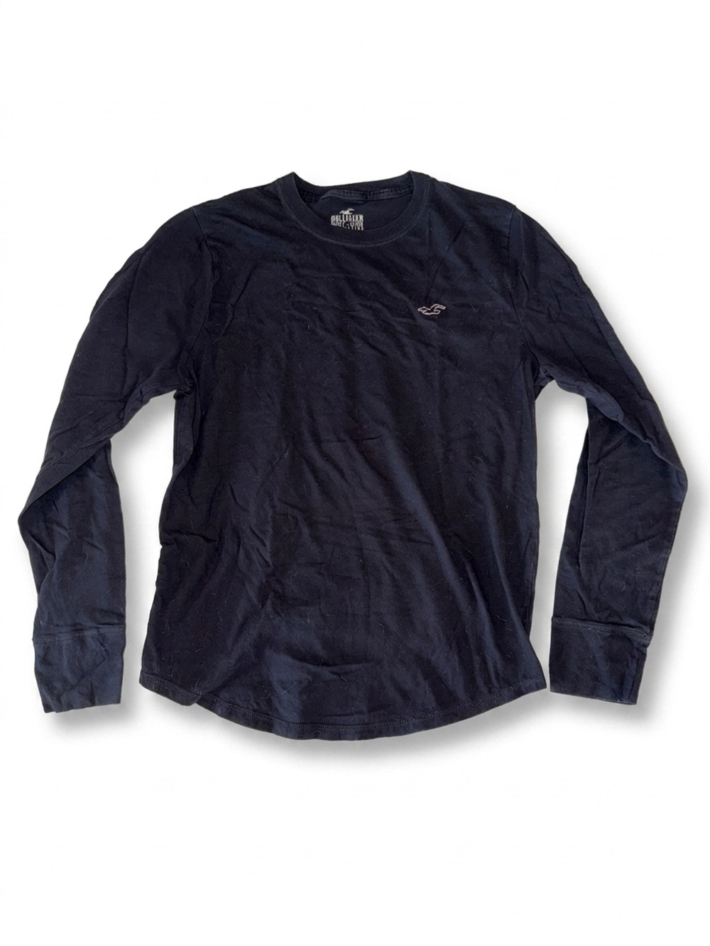 Hollister Men's Black Long Sleeve Shirt | Size M | Classic Fit